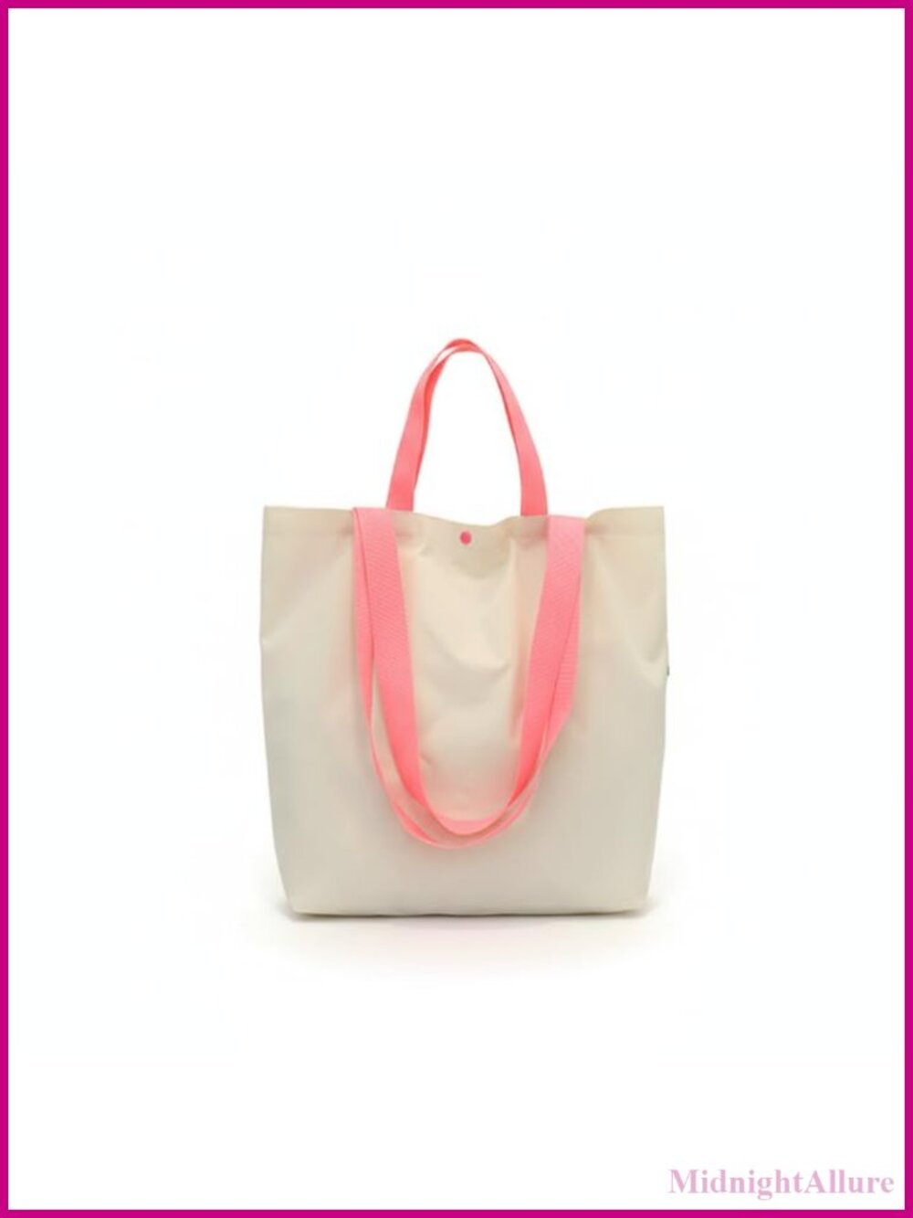 Waterproof Foldable Tote Bag Canvas Shopping Reusable Shoulder Handbag